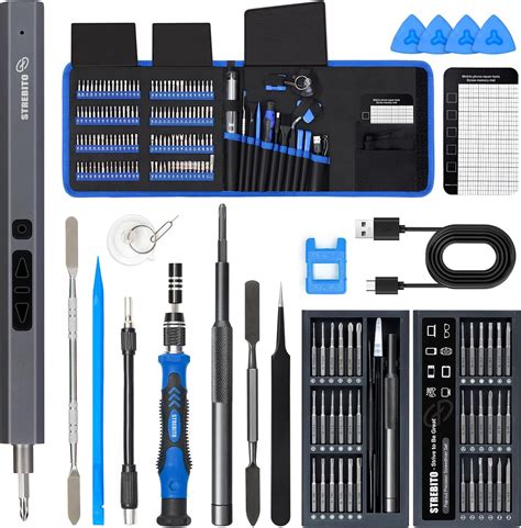 Amazon STREBITO 39 In 1 Precision Screwdriver Set S2 Steel Long