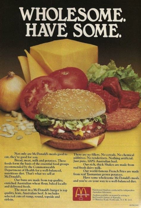 Deceptive Retro Food Ads Food Ads Retro Recipes Food