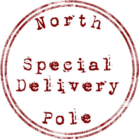 Download North Pole Special Delivery Clipart Png Download Pikpng