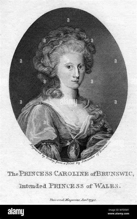 Caroline Of Brunswick Queen Consort Of King George Iv 1795artist