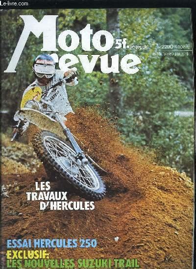 Moto Revue N Gs Hercules Exclusif Nouvelle Gamme Suzuki