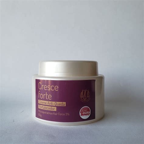 Creme Para Queda De Cabelo E Crescimento - Creme Cresce Forte: Fortaleça e Acelere o Crescimento Capilar