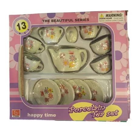 Juego De Vajilla De Porcelana Juguetes Para Niñas 13 Pcs MercadoLibre