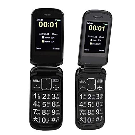 Ashata Big Button Flip Mobile Phone G For Elderly Inch Touch