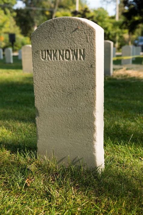 Civil War Cemetery on Johnson`s Island Stock Photo - Image of memorial, burial: 100742956