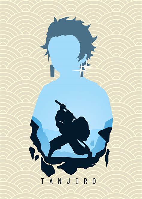 Negative Space Anime Demon Slayer Behance