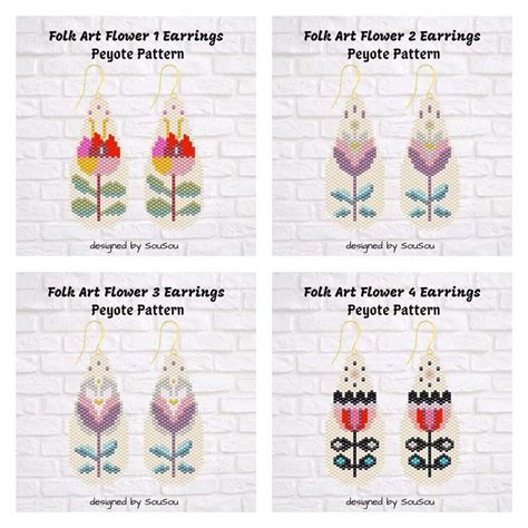 15 Earring Patterns Variety Pack 1 Artofit