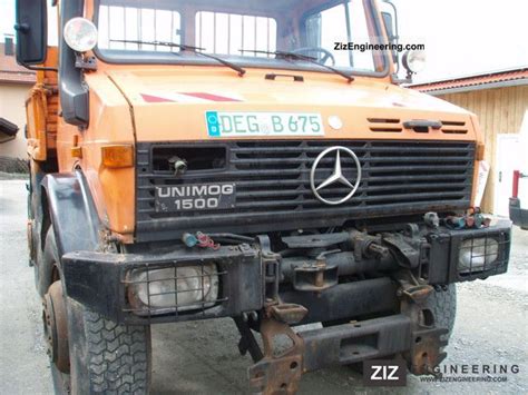 Unimog U 1500 Winter Service 1981 Other Vanstrucks Up To 75t Photo