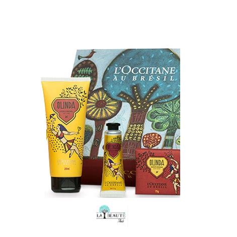 Kit Presente Olinda Loccitane Au Bresil Shopee Brasil