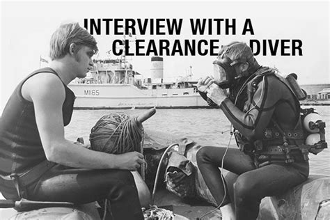 Interview With a Royal Navy Clearance Diver - The Diving Museum