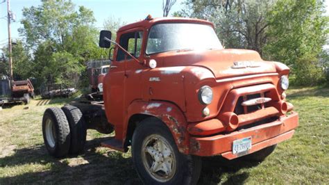 1957 GMC COE CABOVER HOTROD RAT ROD HAULER LCF 3 TON RUNS DRIVES RARE