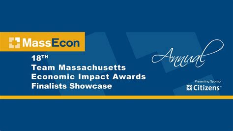 Finalists Showcase For Annual Team Massachusetts Economic Impact Awards