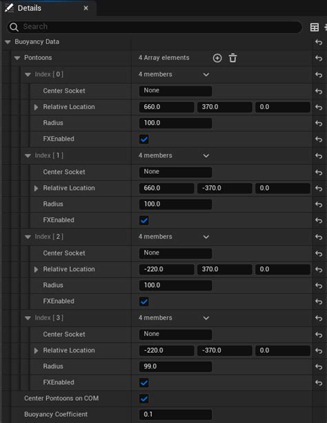 Water Buoyancy Component In Unreal Engine Unreal Engine