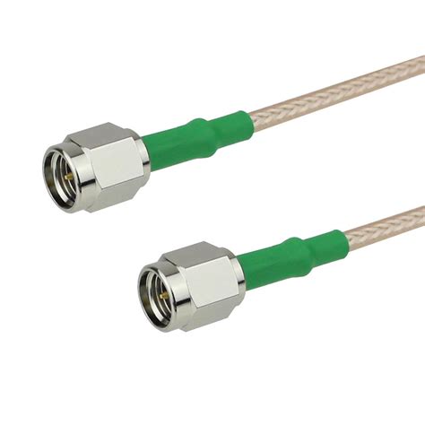 SMA Male To SMA Male Cable RG 316 Coax With LF Solder