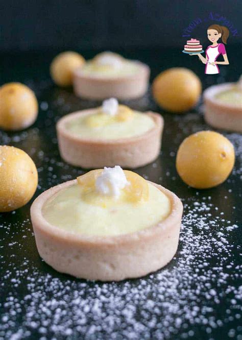 Mini Lemon Cheesecake Tarts Veena Azmanov