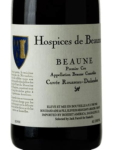 Hospices de Beaune Beaune Premier Cru Cuvée Rousseau Deslandes Vivino US