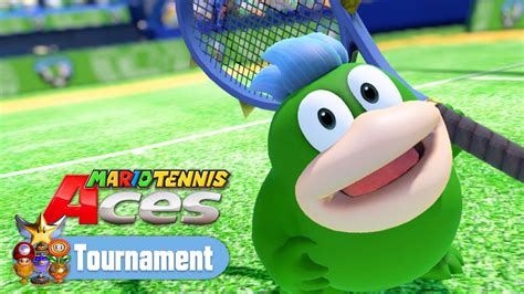 Mario Tennis Aces Tournament Mode All Cups Spike Gameplay YouTube