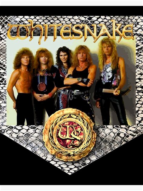 "Whitesnake" Poster for Sale by nikkielij12sg3 | Redbubble