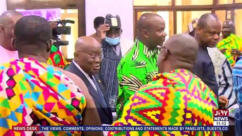 Notogalamsey President Akufo Addo Meets With National House Of Chiefs