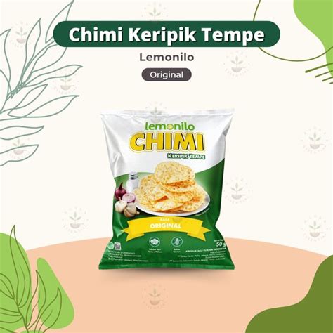 Jual Lemonilo Keripik Tempe Chimi Rasa Original Gr Keripik Tempe