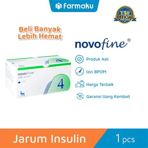 Promo Novofine Pen Needle Jarum Insulin 32G 4 Mm Jakarta Barat