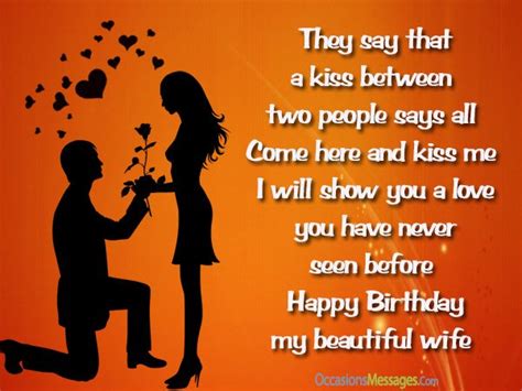 Romantic Birthday Wishes For Wife Occasions Messages