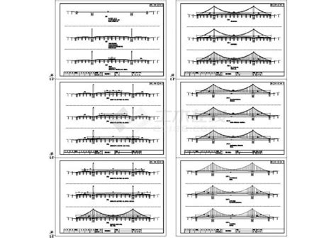 7818078m自锚式悬索桥施工顺序节点详图设计通用节点详图土木在线