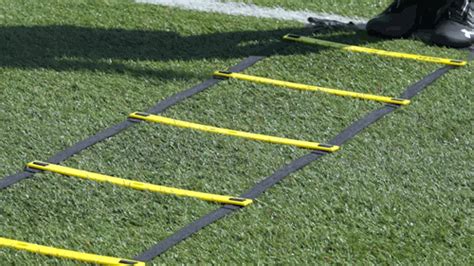 Ladder Drills With Soccer Ball Off