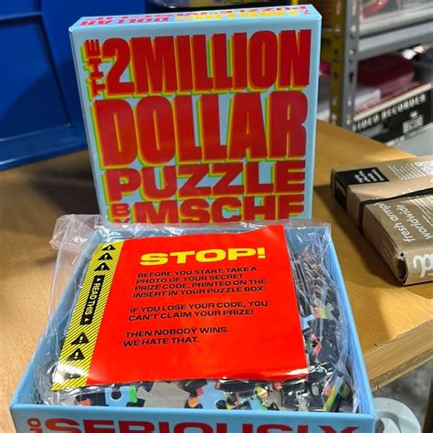 Mschf Other Nib Opened For Photos The Two Million Dollar Puzzle By