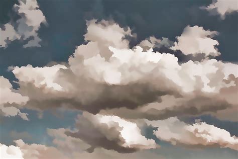 Painted Clouds Photograph by Brenda Hackett