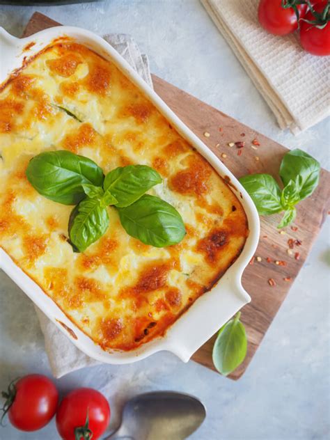 Zucchini Lasagne Low Carb Rezept Ohne Lasagneplatten