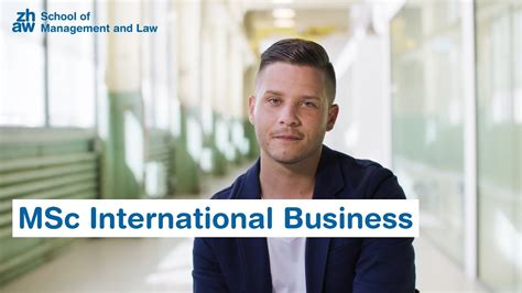 Msc International Business Youtube