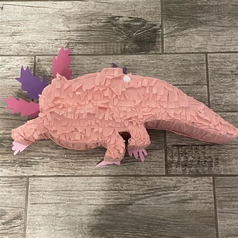 Piñata Of An Axolotl Used For An Exposition It Depop