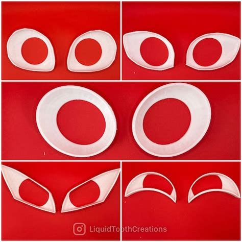 3d Printed Fursuit Eye Blanks Etsy