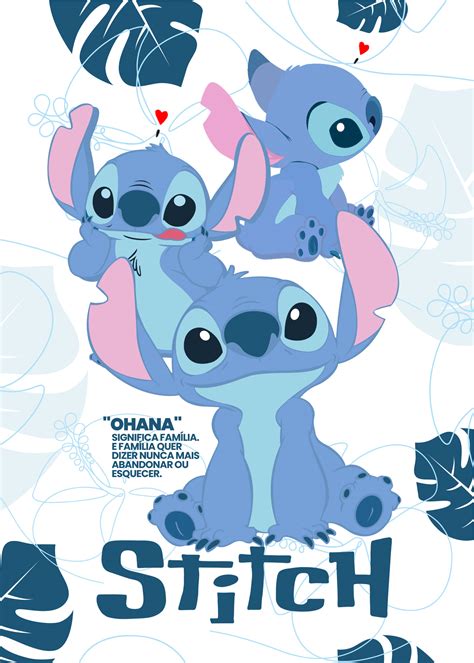 Capa Planner Stitch Fazendo A Nossa Festa