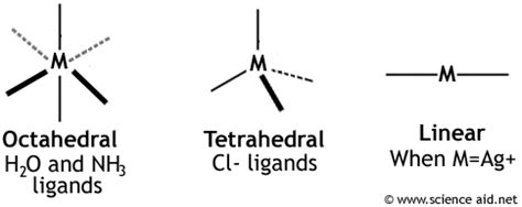 Shapes of Complex Ions