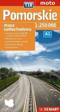 Pomorskie Dla Zawodowc W Mapa Samochodowa Opracowanie