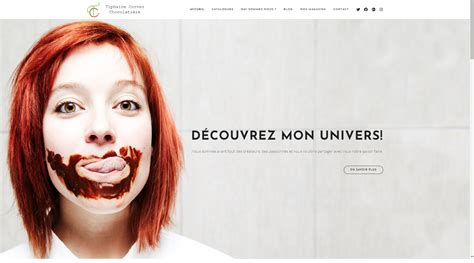 Nouveau site Tiphaine Corvez Chocolatière