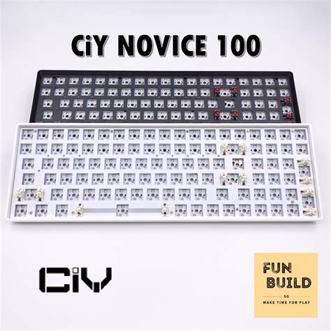 Ciy Novice Barebones Kit Mechanical Keyboard Shopee Singapore