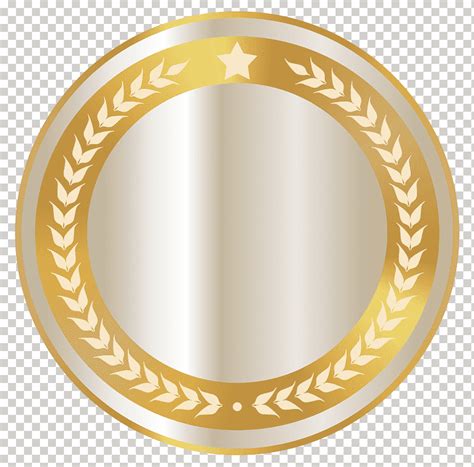 Descarga gratis Ilustración de marco dorado redondo insignia de oro