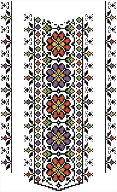 288 best Motive traditionale romanesti images on Pinterest | Embroidery, Punch needle patterns ...