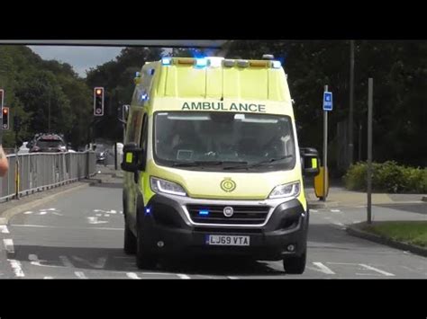 South East Coast Ambulance Dual Crewed Ambulance Seen Responding