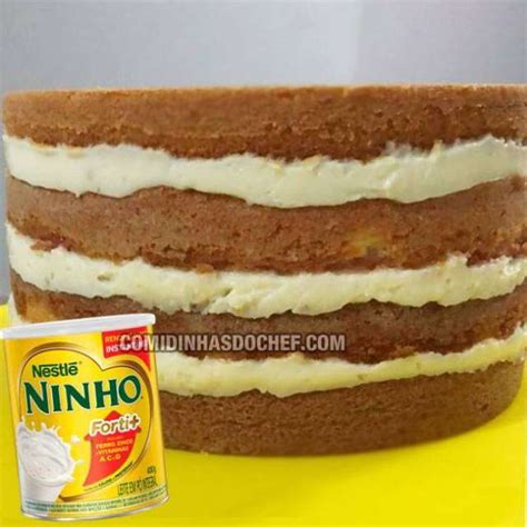 Recheio De Leite Ninho Simples Comidinhas Do Chef