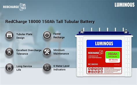 Luminous Inverter Battery Combo With Trolley Zolt 1100 Pure Sine