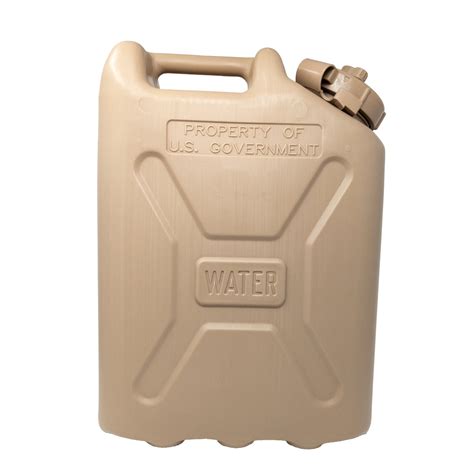 Military Water Can 5 Gallon Military Specifications Desert Tan