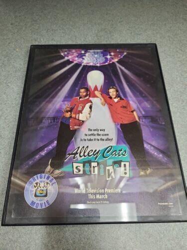 Alley Cats Strike Disney Channel Movie Print Ad 2000 Framed 8.5x11 ...