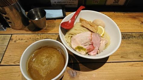 『特製鶏白湯つけ麺 大盛』麺屋 翔 西新宿本店のレビュー ラーメンデータベース