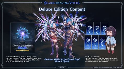 Granblue Fantasy Versus Rising Launches November Th Deluxe