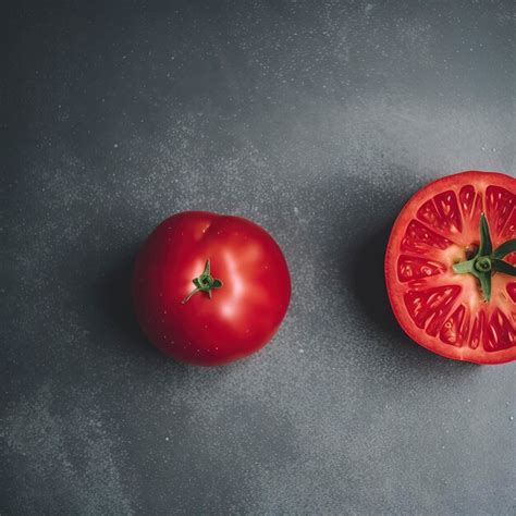 Premium Photo Levitation Of Red Tomatoes