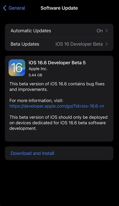 Apple Releases Ios 16 6 Beta 5 And Ipados 16 6 Beta 5